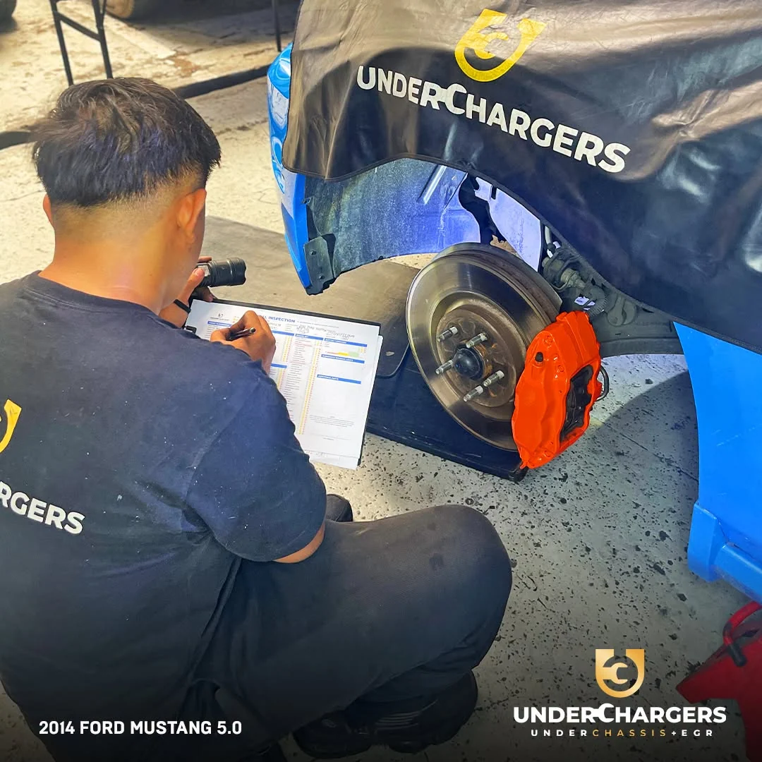 Vehicle inspection at Underchargers