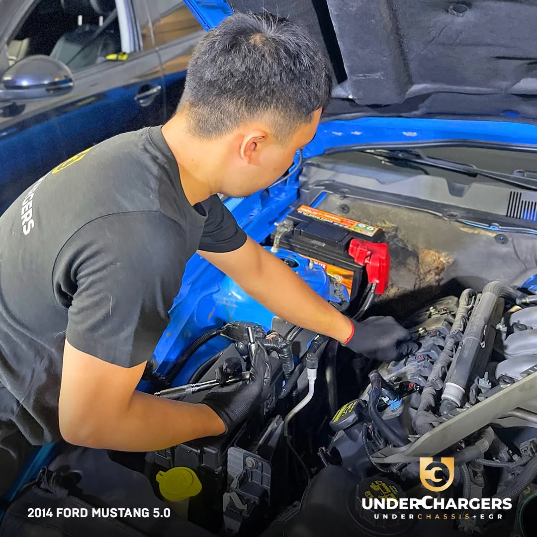 Actual engine work at Underchargers