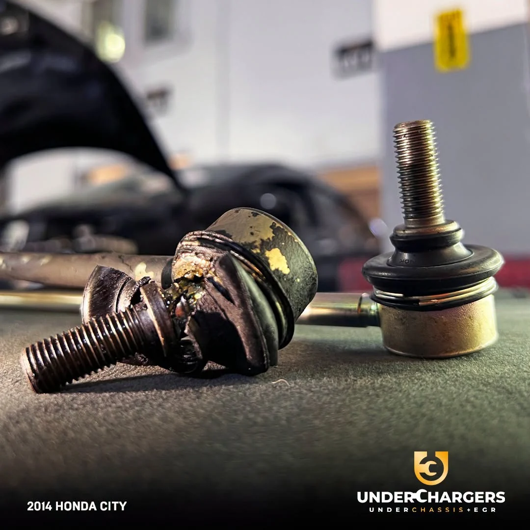 2014 Honda City suspension component replacement at Underchargers