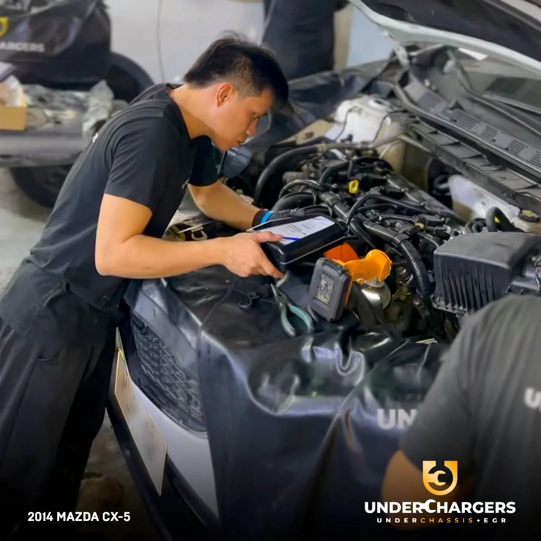 2014 Mazda CX-5 diagnostic scan at Underchargers