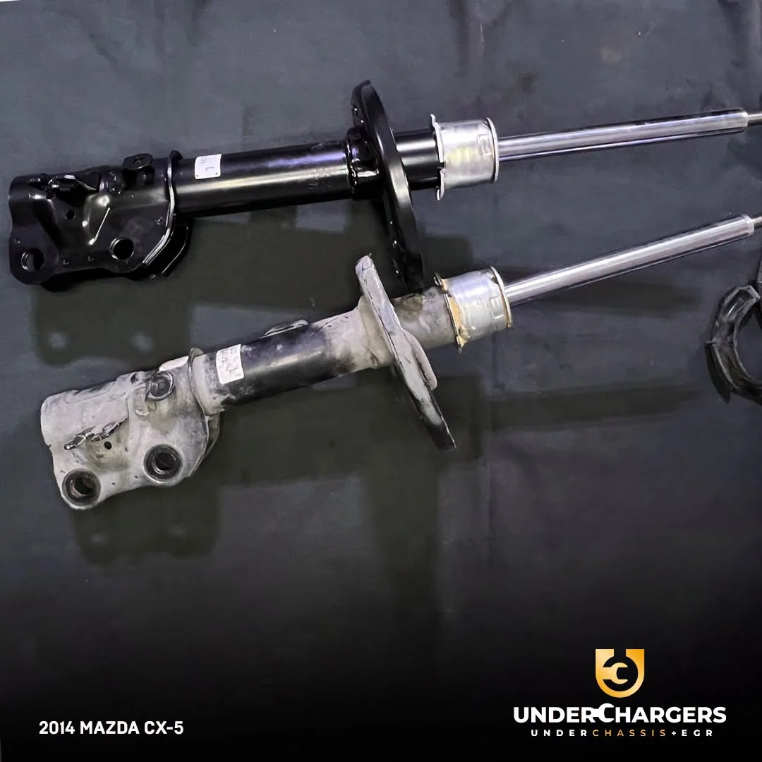 Suspension strut replacement at Underchargers
