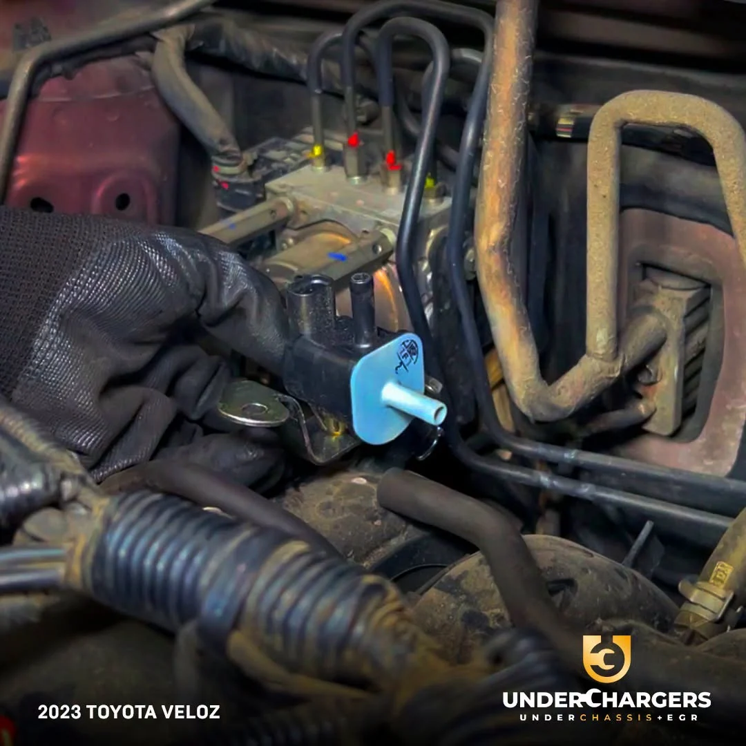 2023 Toyota Veloz engine control component service at Underchargers