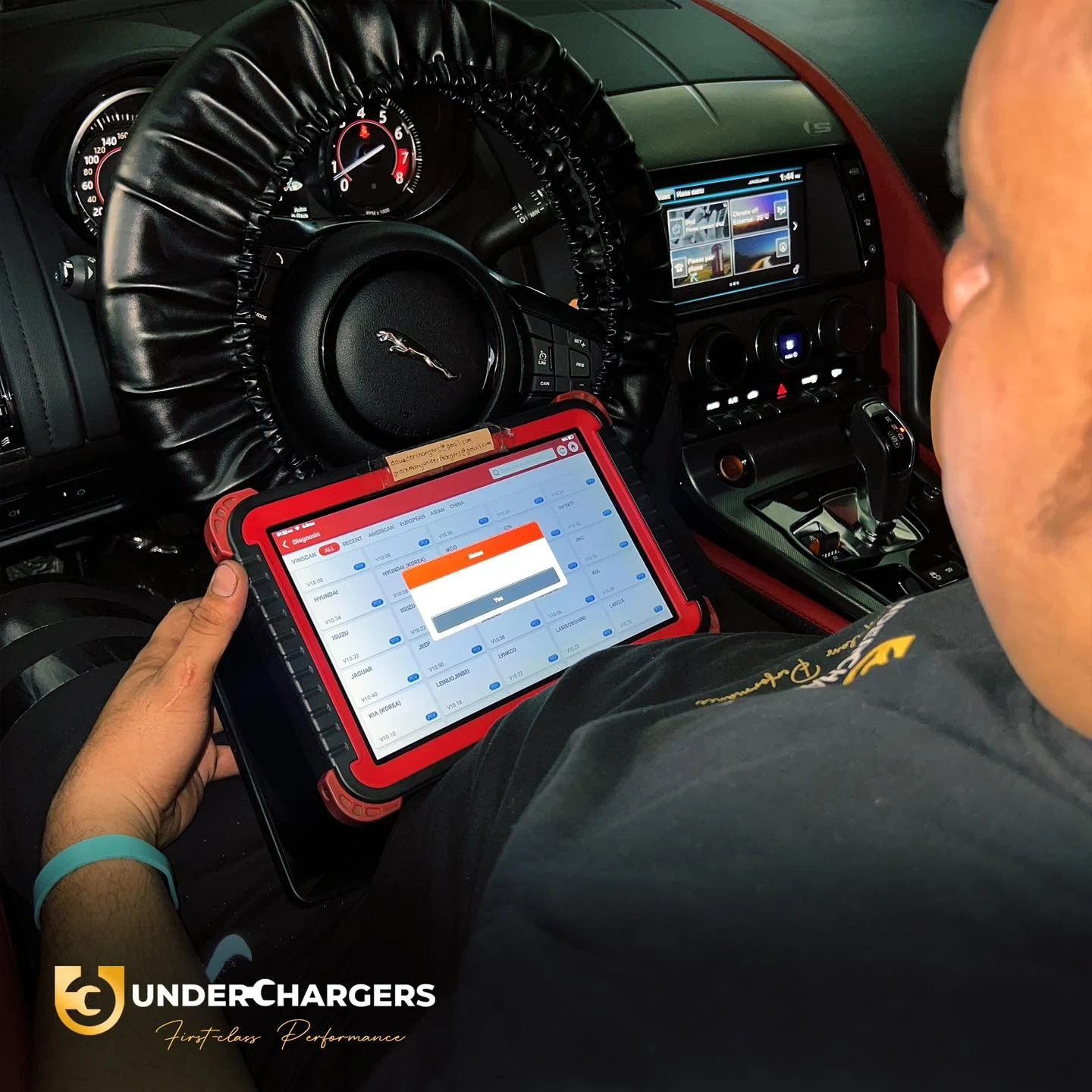 Underchargers computer diagnostic scan service
